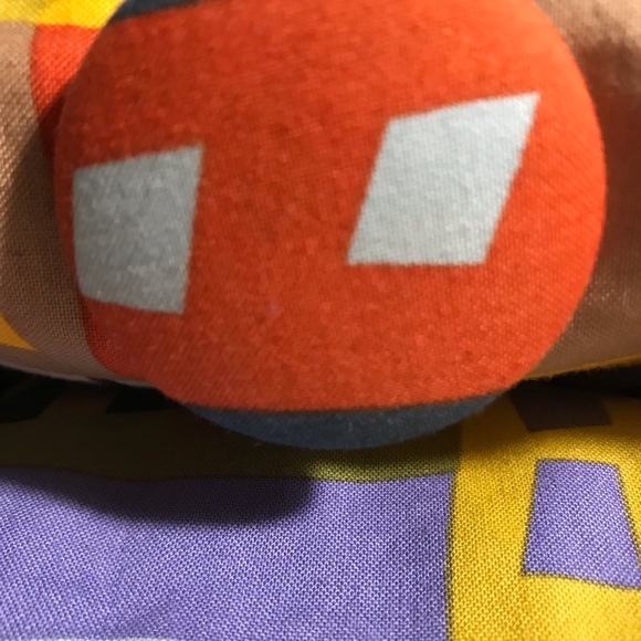 Handmade Bag Tote Abstract Art Colorblock Patchwork Reversible 15”X10” - Picture 2 of 4